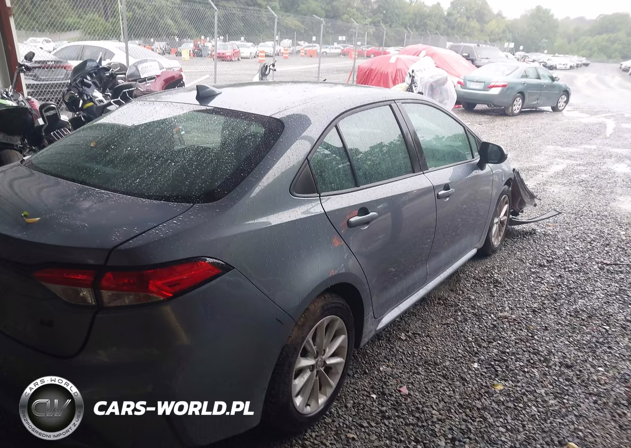 2021 Toyota Corolla Le VIN:5YFVPMAE4MP193221 - 4