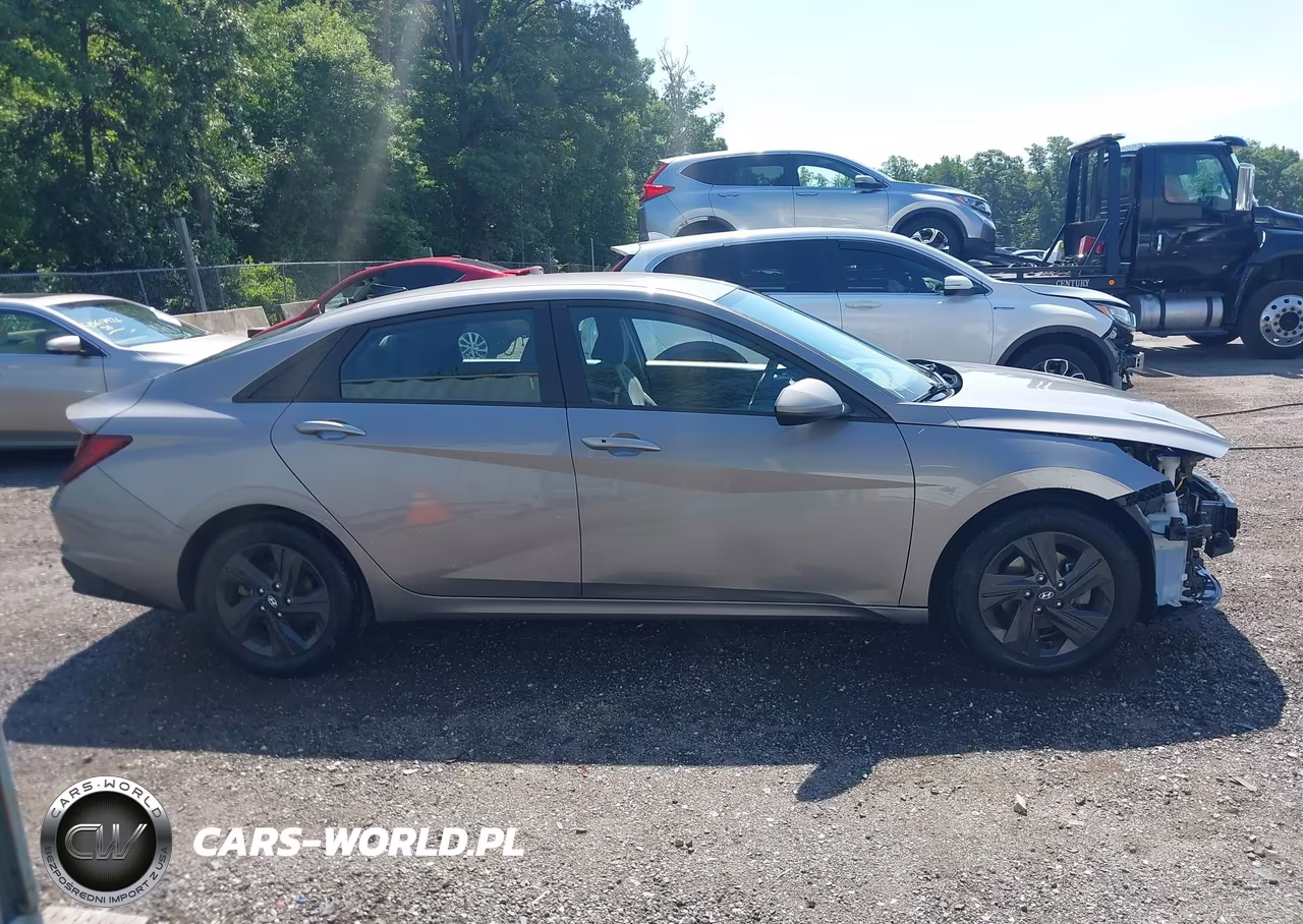 2021 Hyundai Elantra Sel VIN:KMHLS4AG2MU066358 - 14