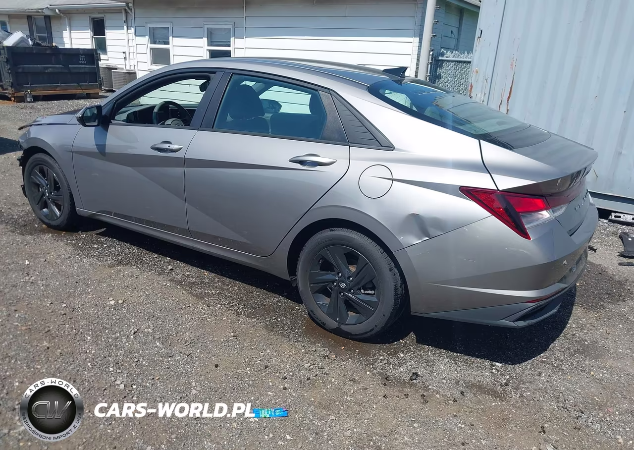2021 Hyundai Elantra Sel VIN:KMHLS4AG2MU066358 - 3