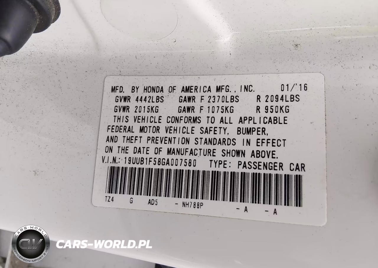 2016 Acura Tlx Tech VIN:19UUB1F58GA007580 - 9