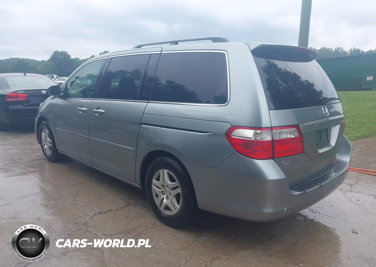 2007 Honda Odyssey Ex-L VIN:5FNRL38727B110013 - 3