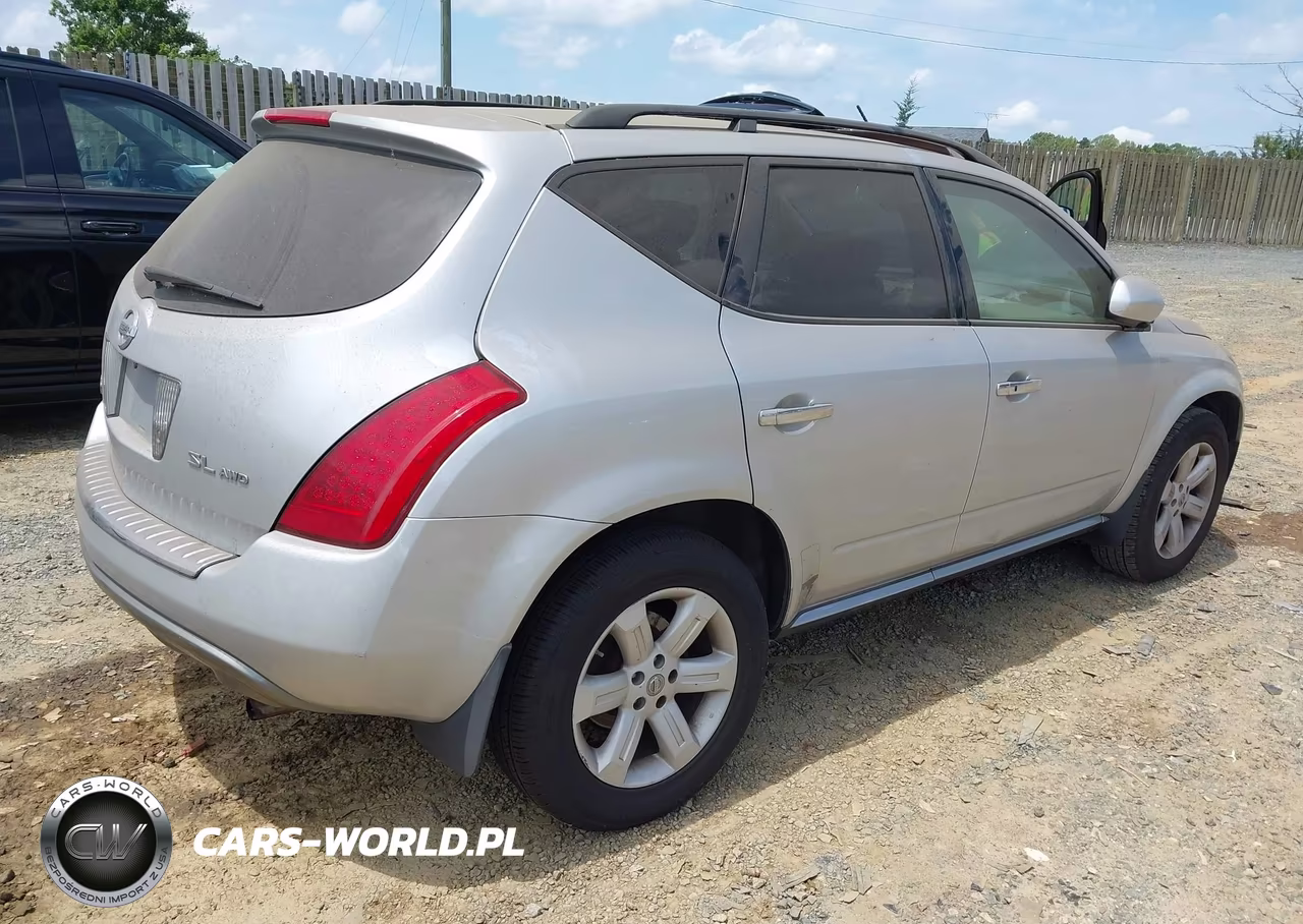 2007 Nissan Murano Sl VIN:JN8AZ08WX7W605786 - 4