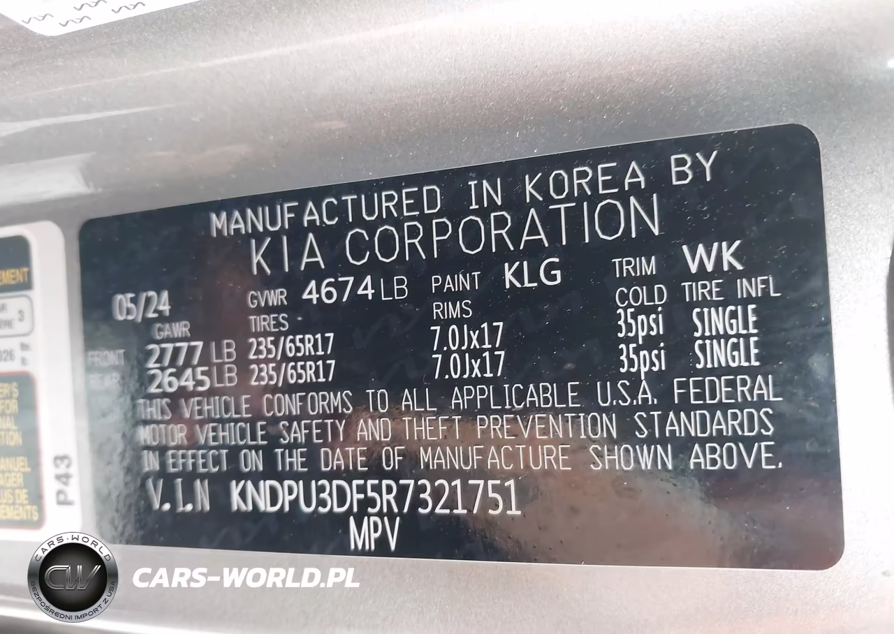 2024 Kia Sportage Lx VIN:KNDPU3DF5R7321751 - 9