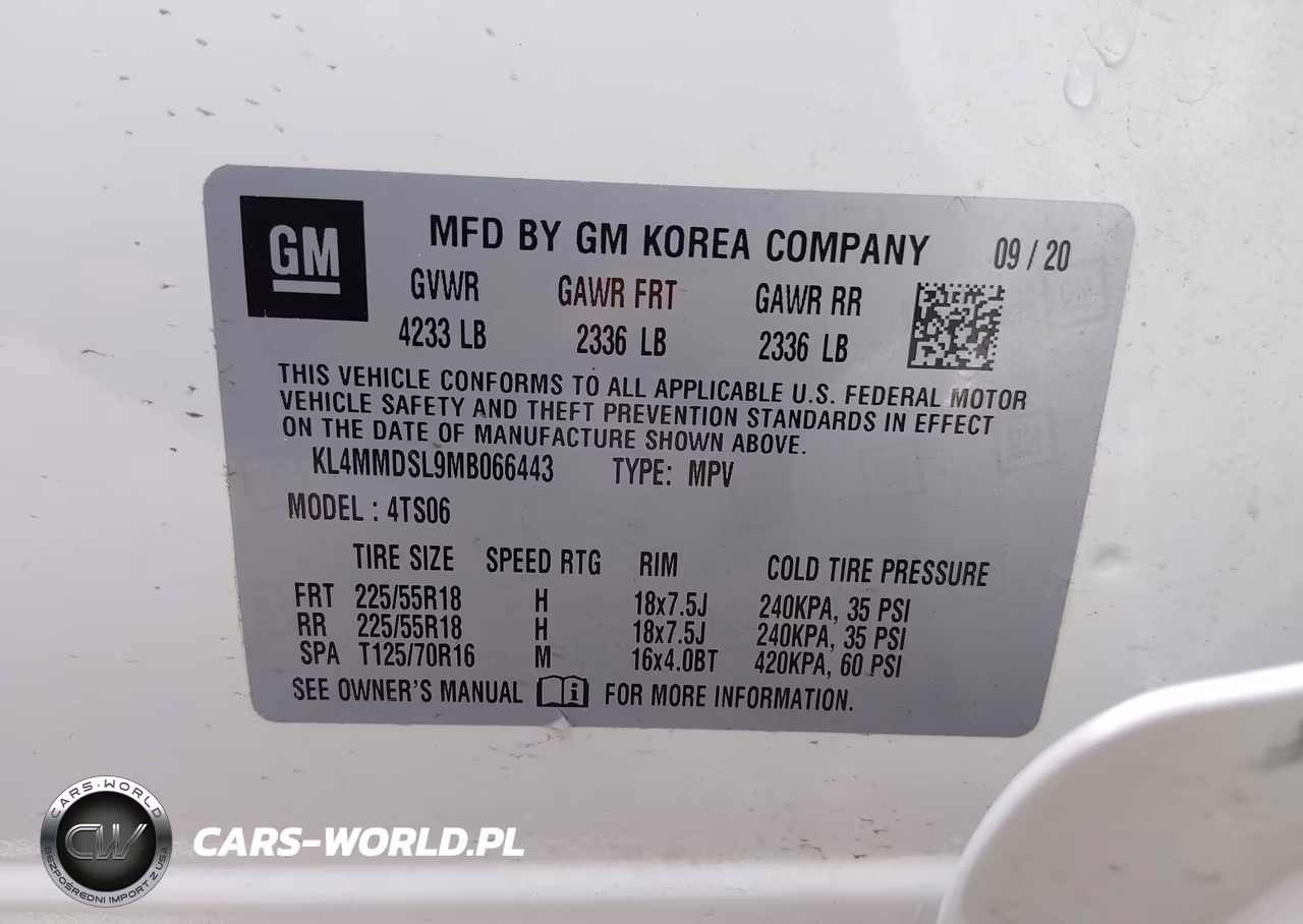 2021 Buick Encore Gx Fwd Select VIN:KL4MMDSL9MB066443 - 9