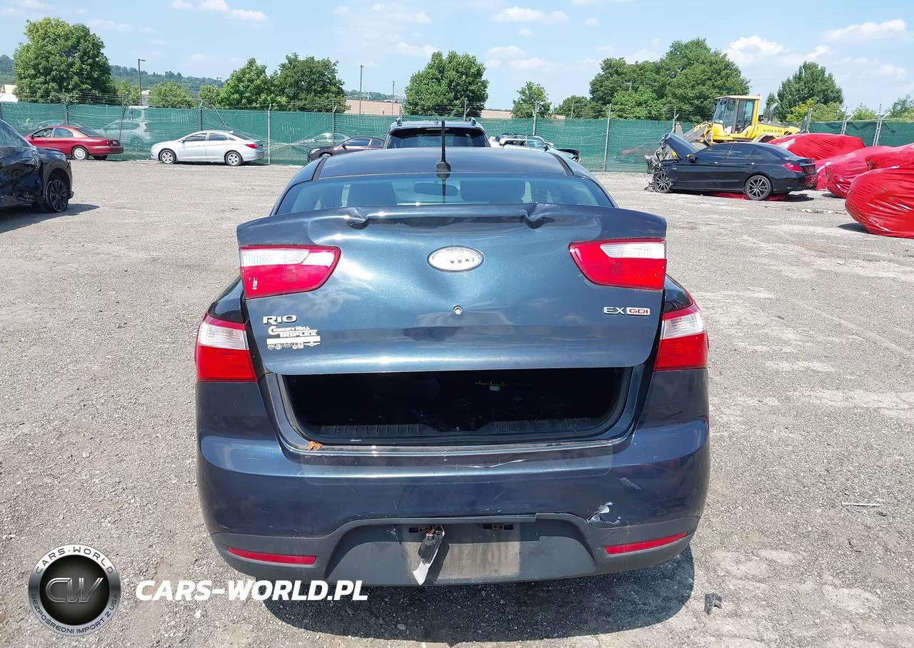 2013 Kia Rio Ex VIN:KNADN4A32D6216287 - 16