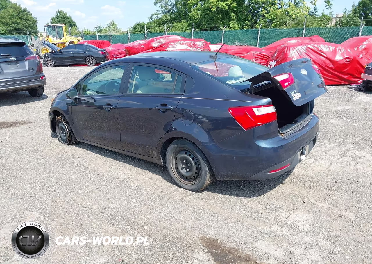 2013 Kia Rio Ex VIN:KNADN4A32D6216287 - 3