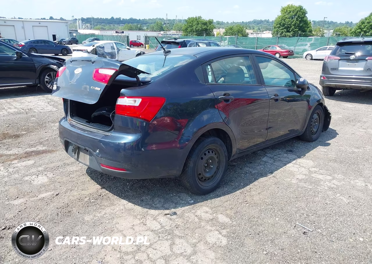 2013 Kia Rio Ex VIN:KNADN4A32D6216287 - 4