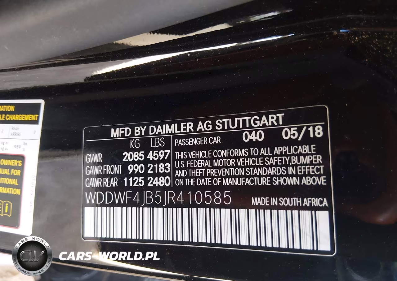 2018 Mercedes-Benz C 300 VIN:WDDWF4JB5JR410585 - 9