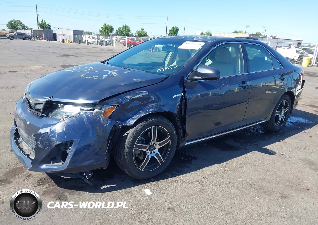 2014 Toyota Camry Hybrid Xle VIN:4T1BD1FK3EU125114 - 2