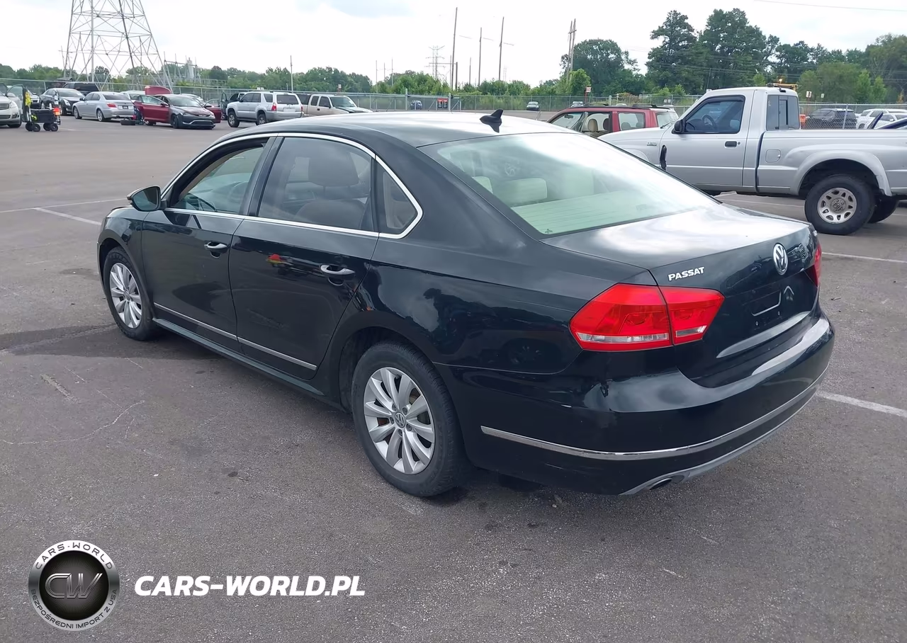2012 Volkswagen Passat 2.0L Tdi Se VIN:1VWBN7A38CC090588 - 3