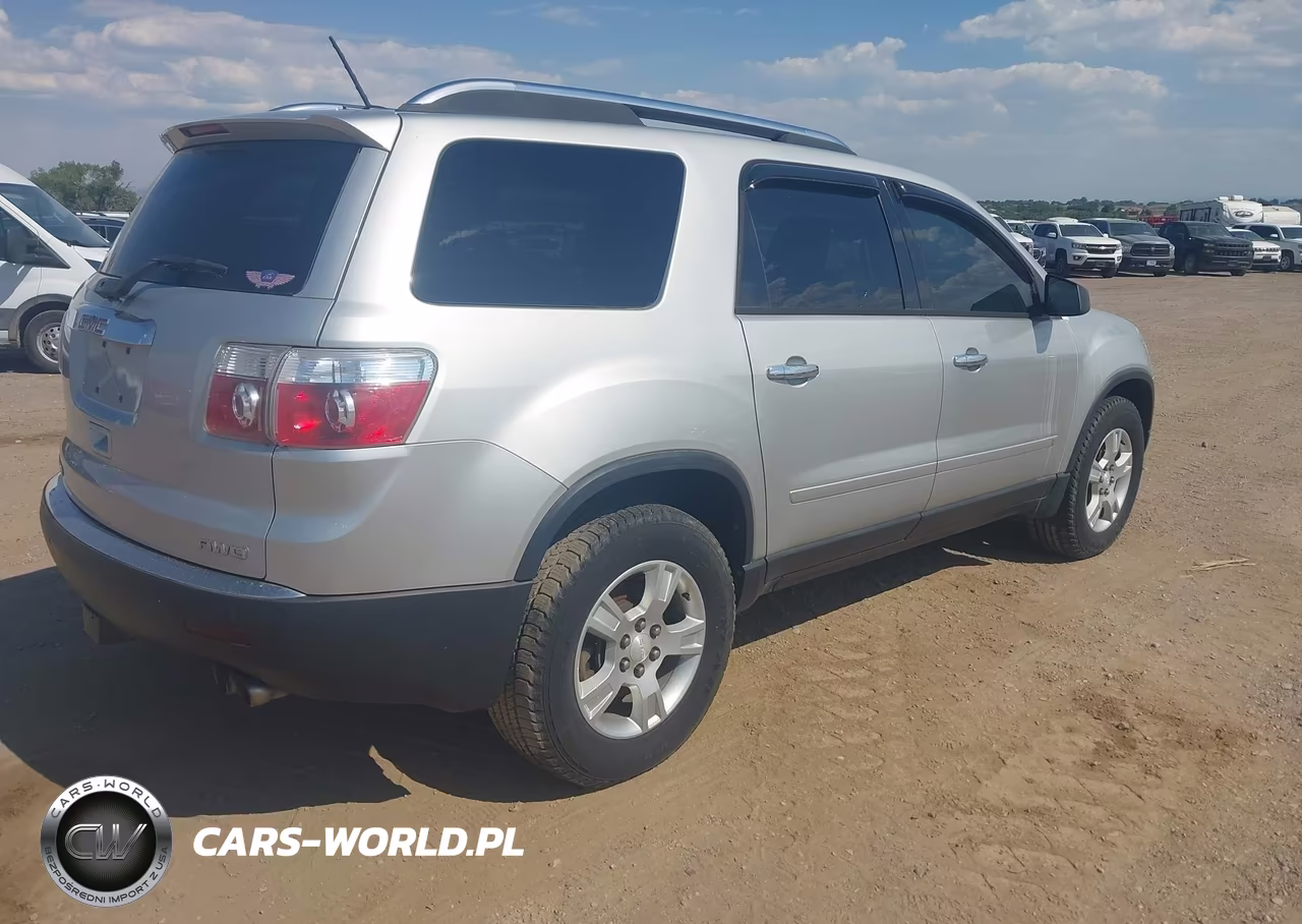 2009 GMC Acadia Sle1 VIN:1GKEV13D29J110300 - 4
