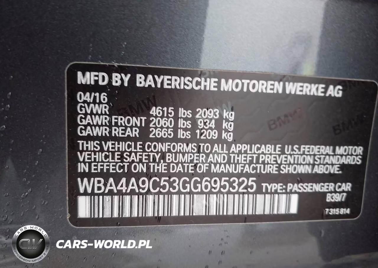 2016 BMW 428I Gran Coupe VIN:WBA4A9C53GG695325 - 9