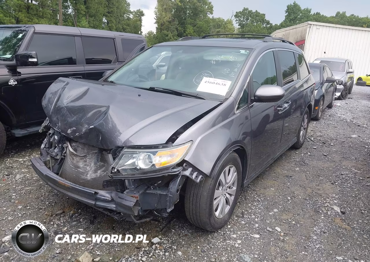 2017 Honda Odyssey Ex-L VIN:5FNRL5H68HB018389 - 2