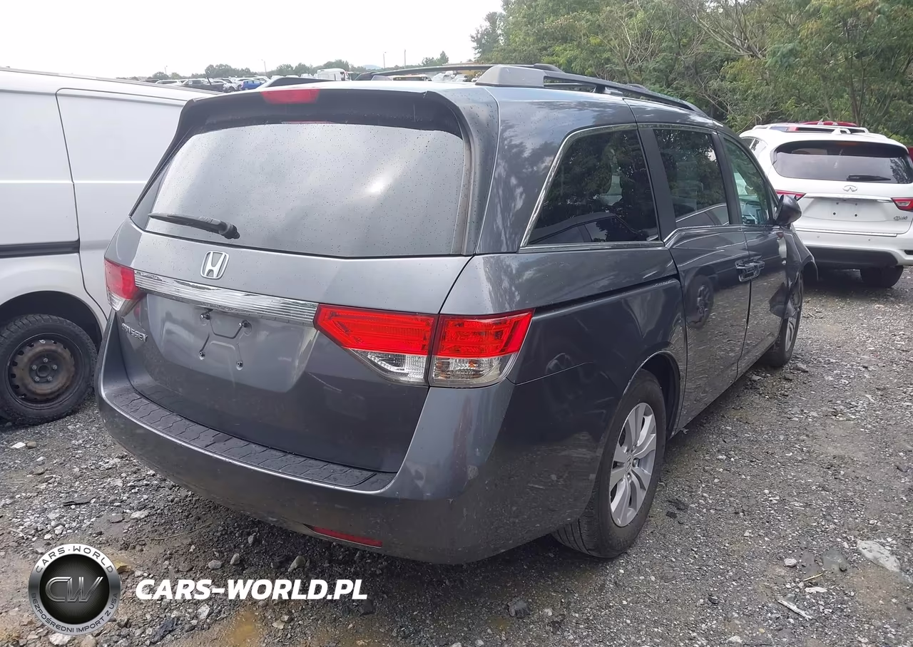 2017 Honda Odyssey Ex-L VIN:5FNRL5H68HB018389 - 4