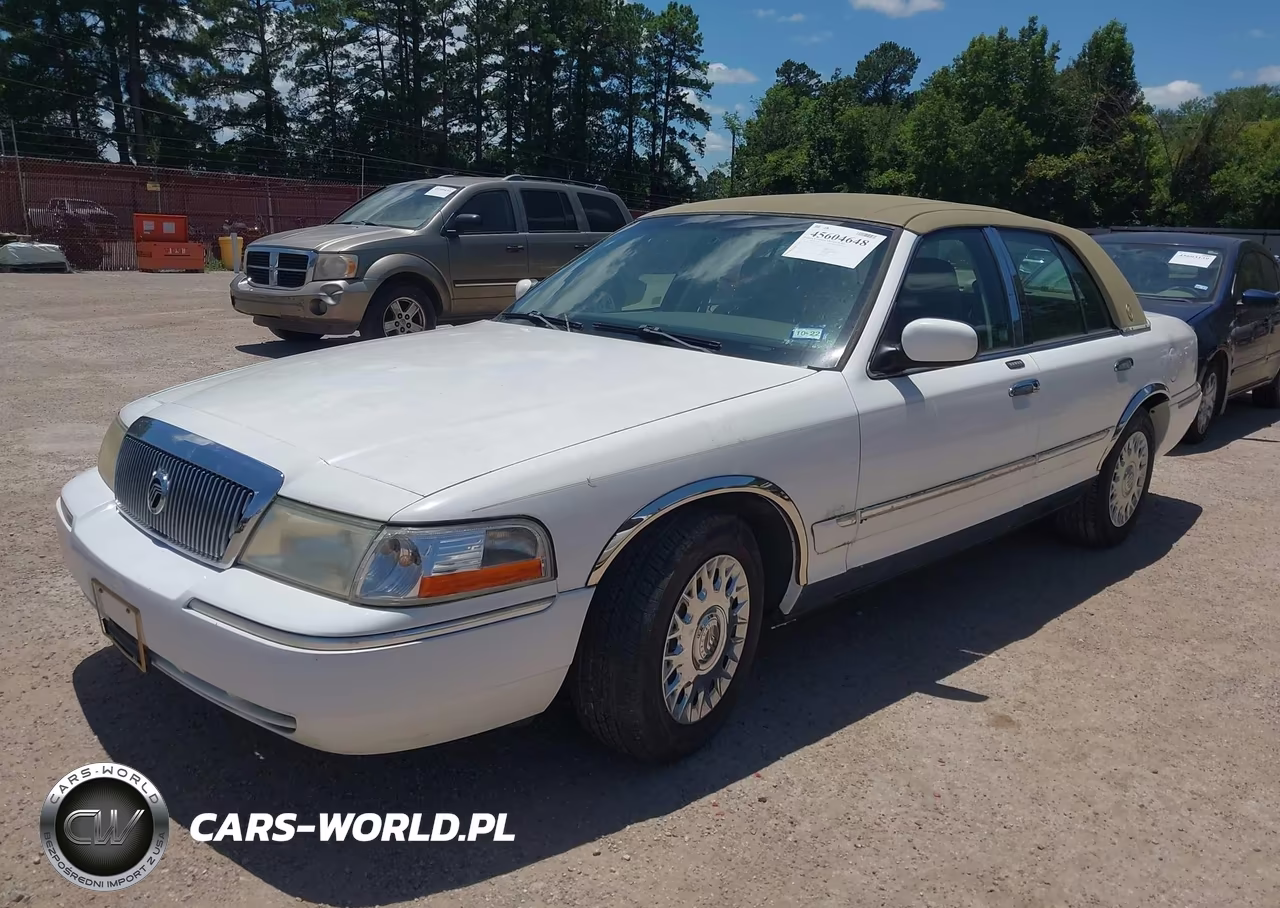 2003 Mercury Grand Marquis Gs VIN:2MEFM74W33X635675 - 2