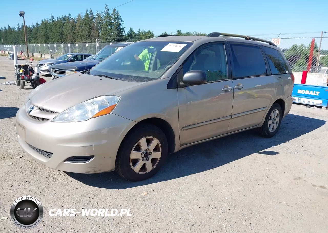 2007 Toyota Sienna Le VIN:5TDZK23C37S026232 - 2