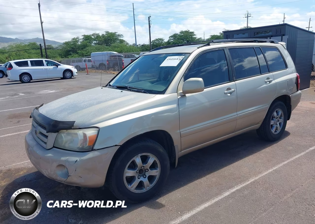 2005 Toyota Highlander VIN:JTEGD21A450107657 - 2