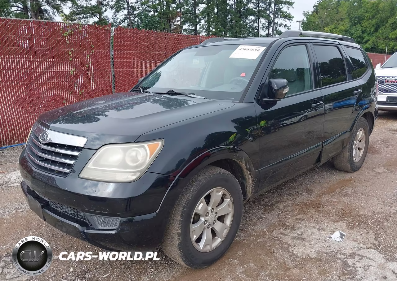 2009 Kia Borrego Lx VIN:KNDJJ741295024216 - 2