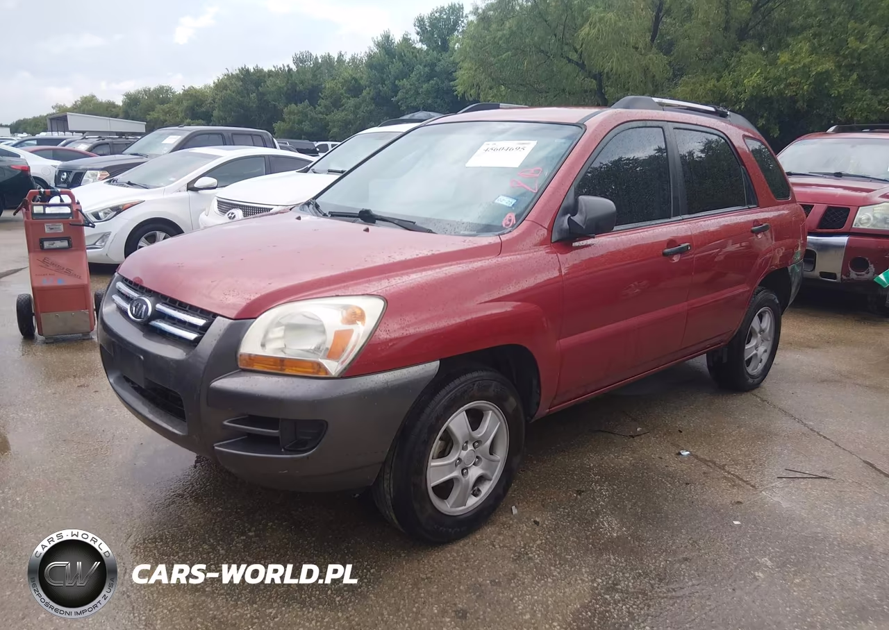 2008 Kia Sportage Lx VIN:KNDJF724387452443 - 2