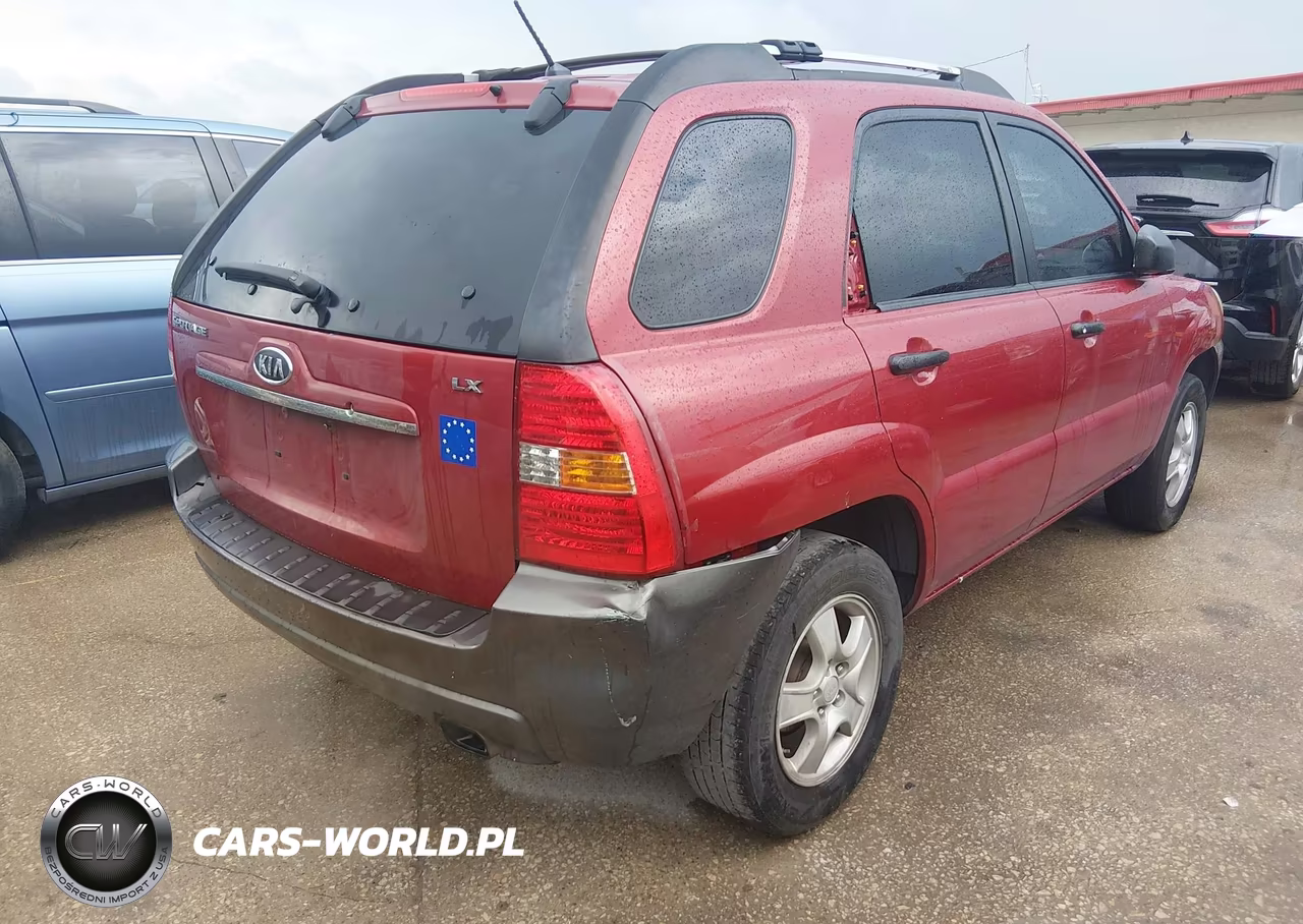 2008 Kia Sportage Lx VIN:KNDJF724387452443 - 4