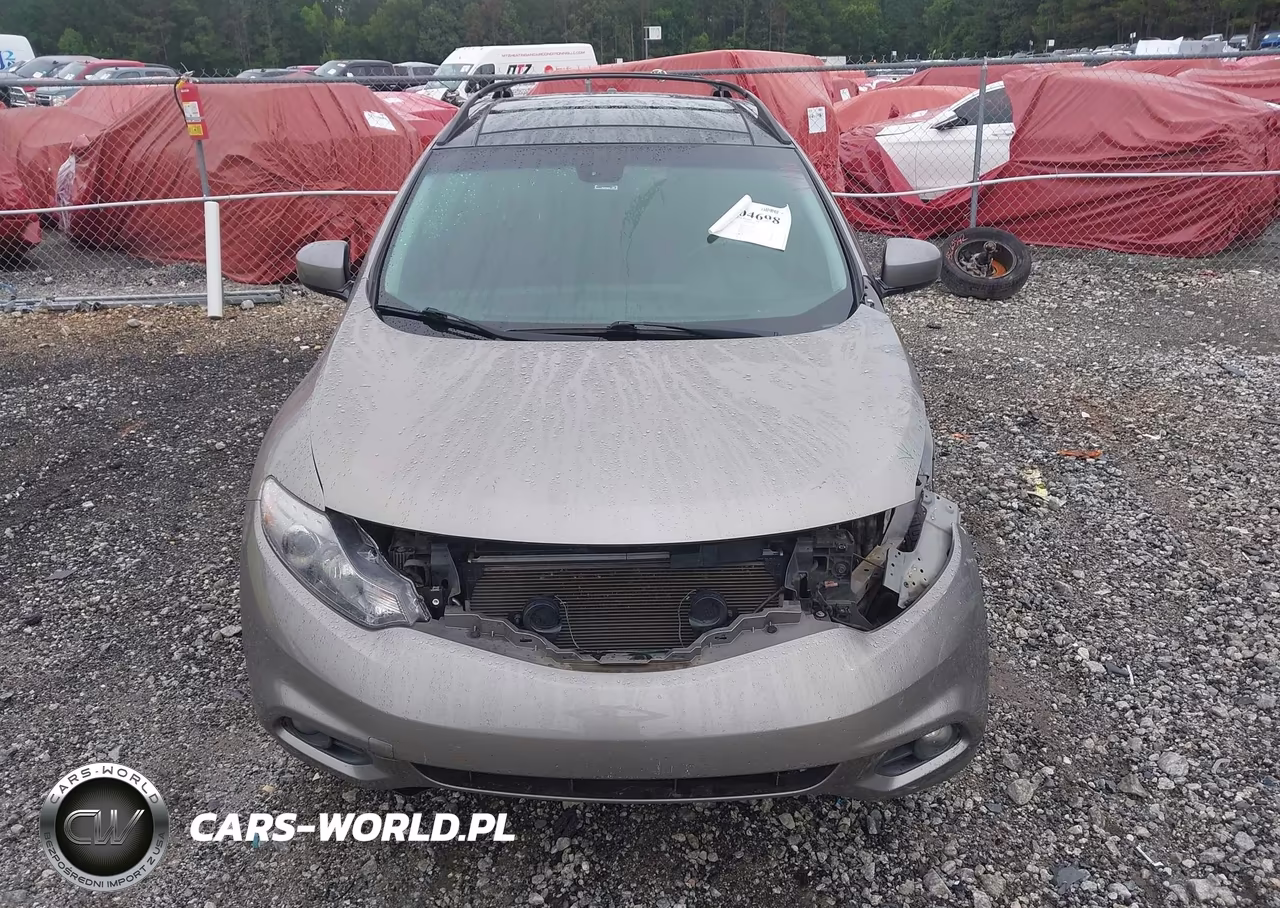 2012 Nissan Murano Sl VIN:JN8AZ1MU5CW106690 - 13