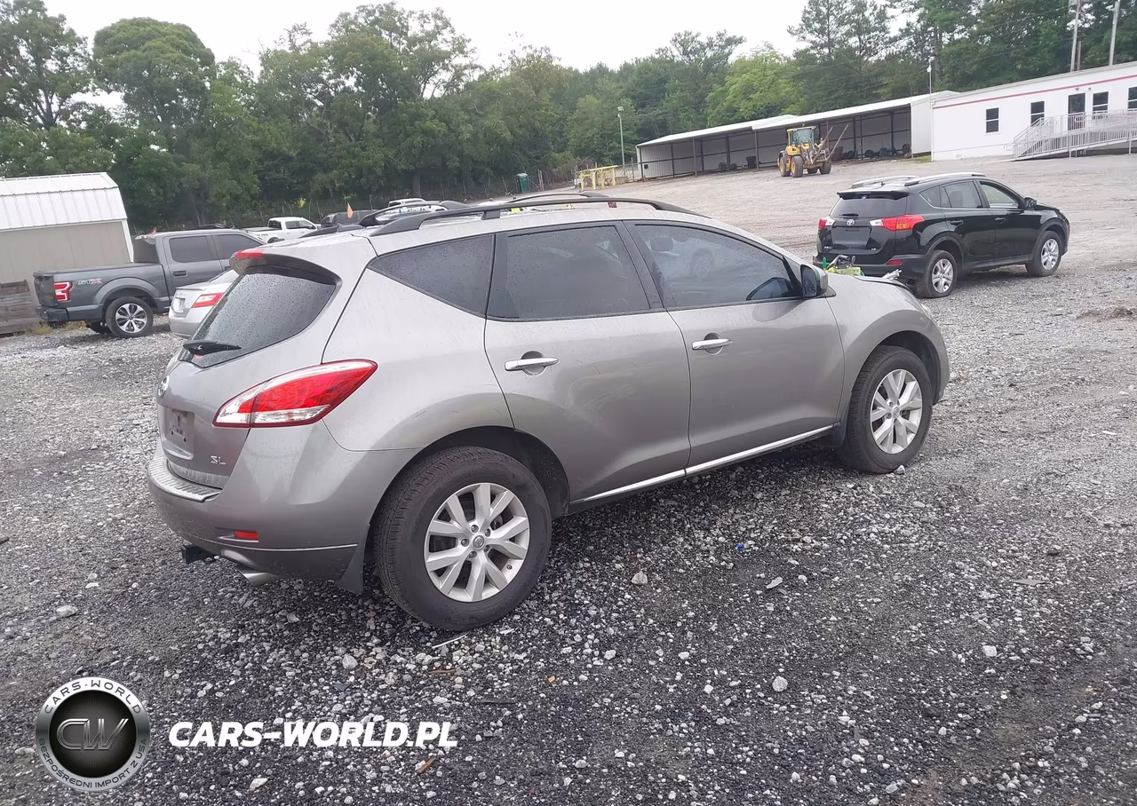 2012 Nissan Murano Sl VIN:JN8AZ1MU5CW106690 - 4