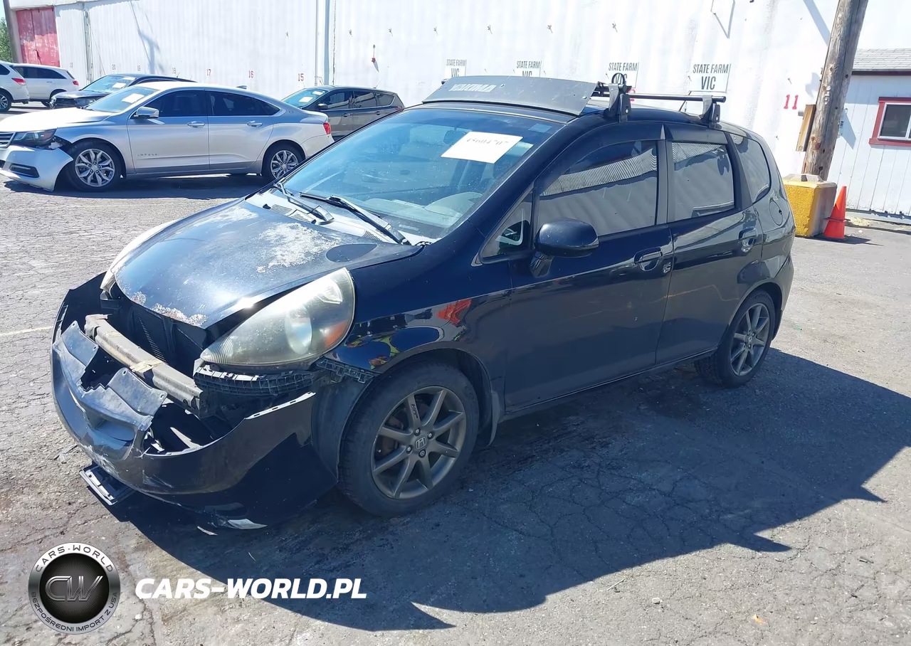 2007 Honda Fit VIN:JHMGD37497S051958 - 2