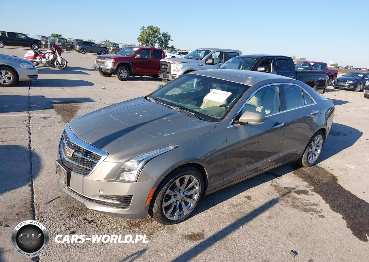 2017 Cadillac Ats Luxury VIN:1G6AH5SX5H0123022 - 2