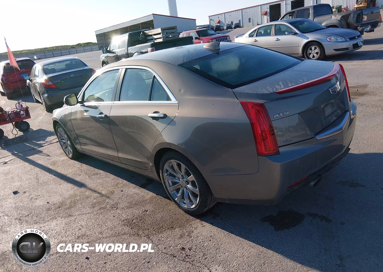 2017 Cadillac Ats Luxury VIN:1G6AH5SX5H0123022 - 3