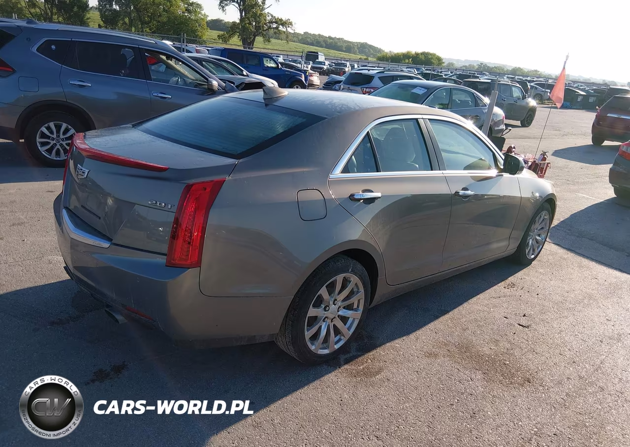 2017 Cadillac Ats Luxury VIN:1G6AH5SX5H0123022 - 4