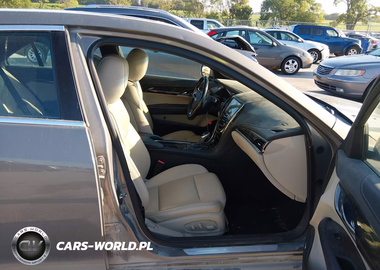 2017 Cadillac Ats Luxury VIN:1G6AH5SX5H0123022 - 5
