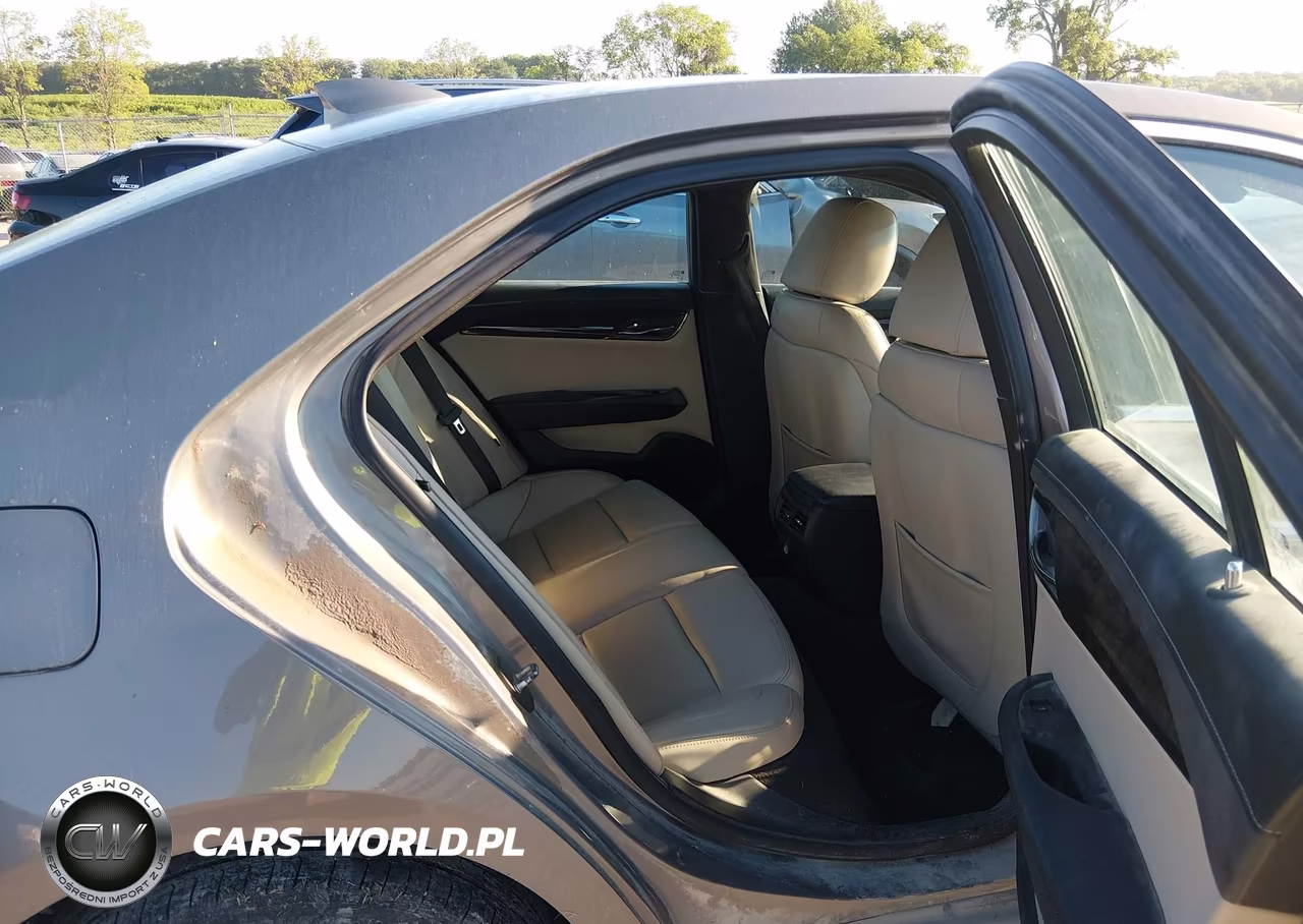 2017 Cadillac Ats Luxury VIN:1G6AH5SX5H0123022 - 8