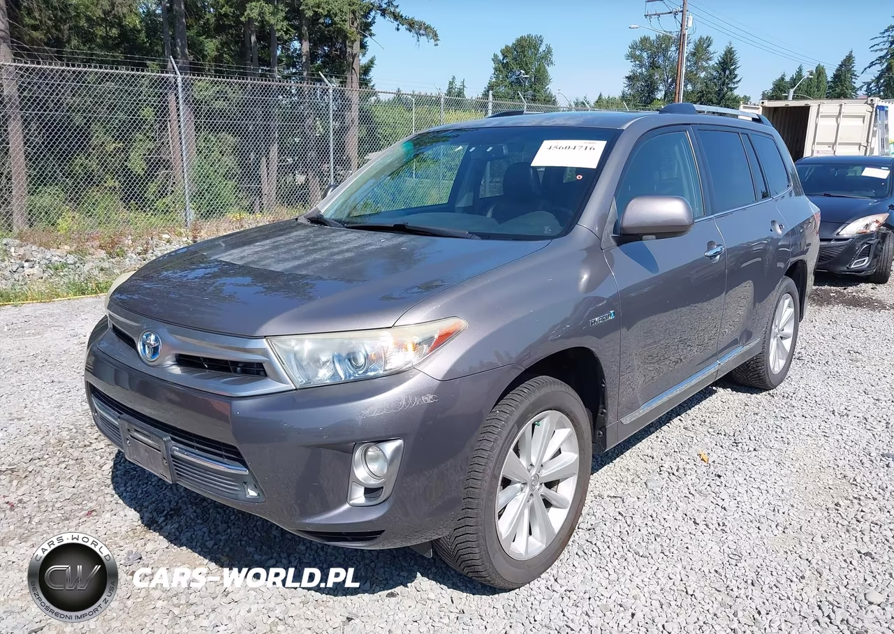 2012 Toyota Highlander Hybrid Limited V6 VIN:JTEDC3EH9C2010717 - 2