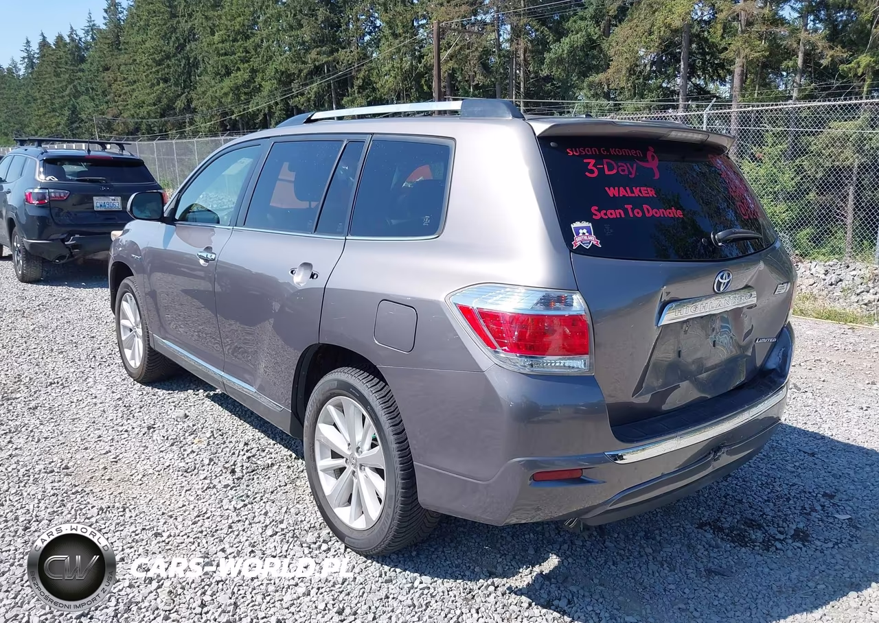 2012 Toyota Highlander Hybrid Limited V6 VIN:JTEDC3EH9C2010717 - 3