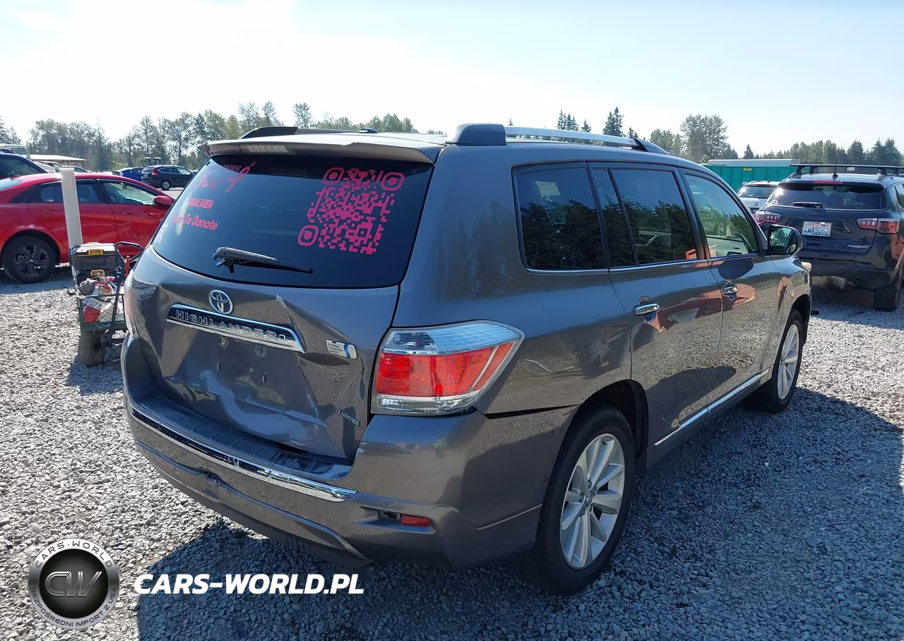 2012 Toyota Highlander Hybrid Limited V6 VIN:JTEDC3EH9C2010717 - 4