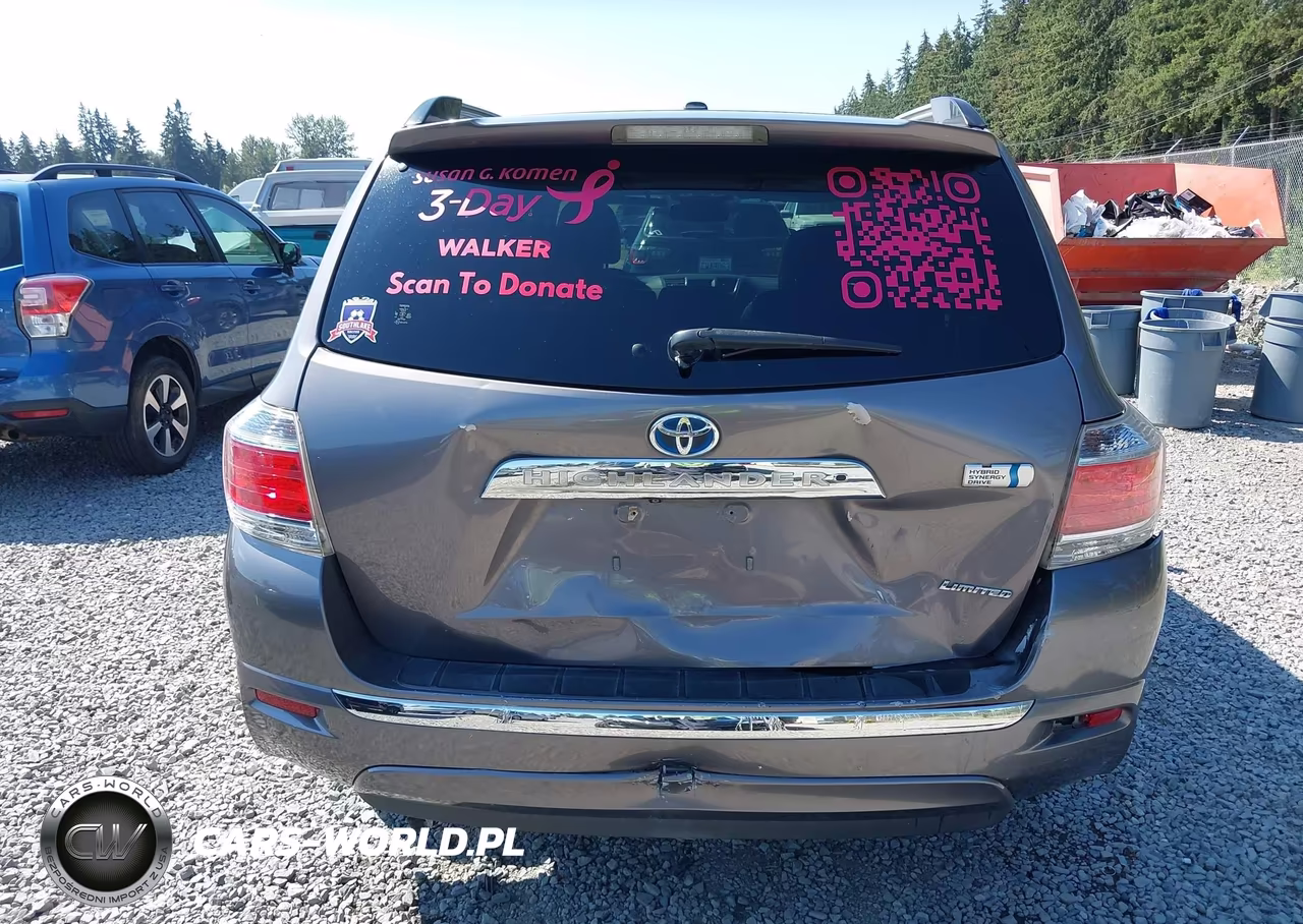 2012 Toyota Highlander Hybrid Limited V6 VIN:JTEDC3EH9C2010717 - 6