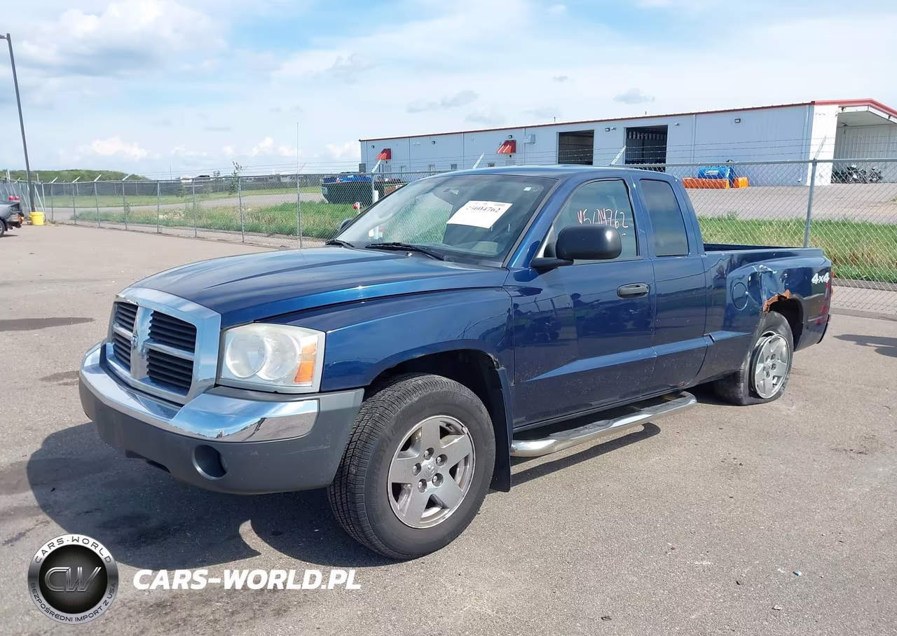 2005 Dodge Dakota Slt VIN:1D7HW42N35S163972 - 2