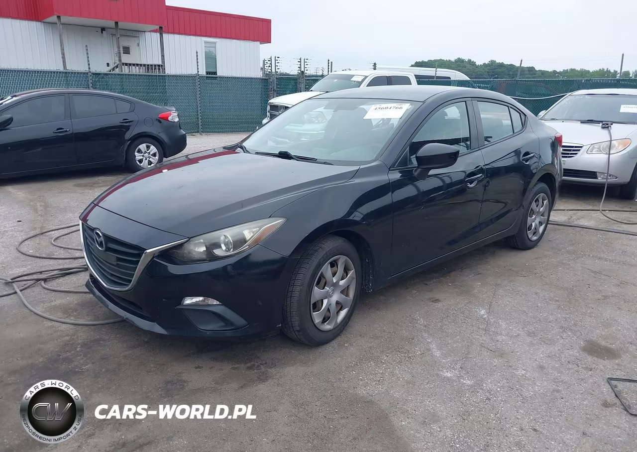 2014 Mazda Mazda3 I Sv VIN:JM1BM1T73E1158040 - 2