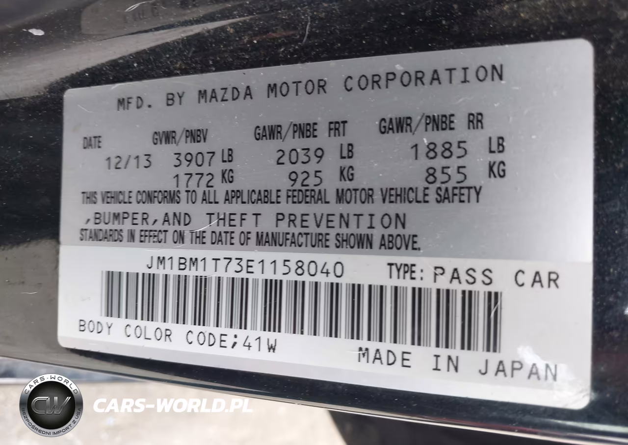 2014 Mazda Mazda3 I Sv VIN:JM1BM1T73E1158040 - 9