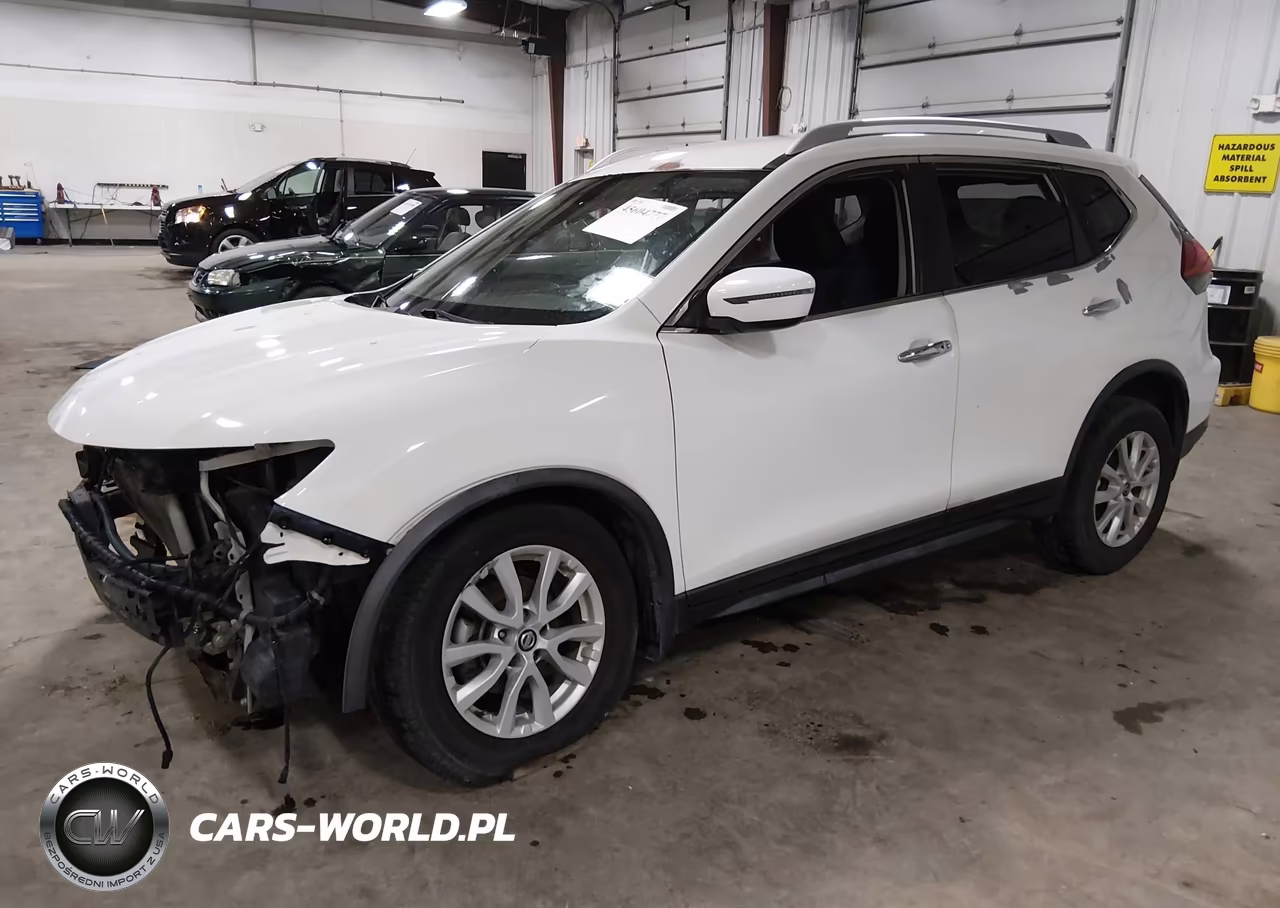 2017 Nissan Rogue Sv VIN:JN8AT2MT1HW146187 - 2