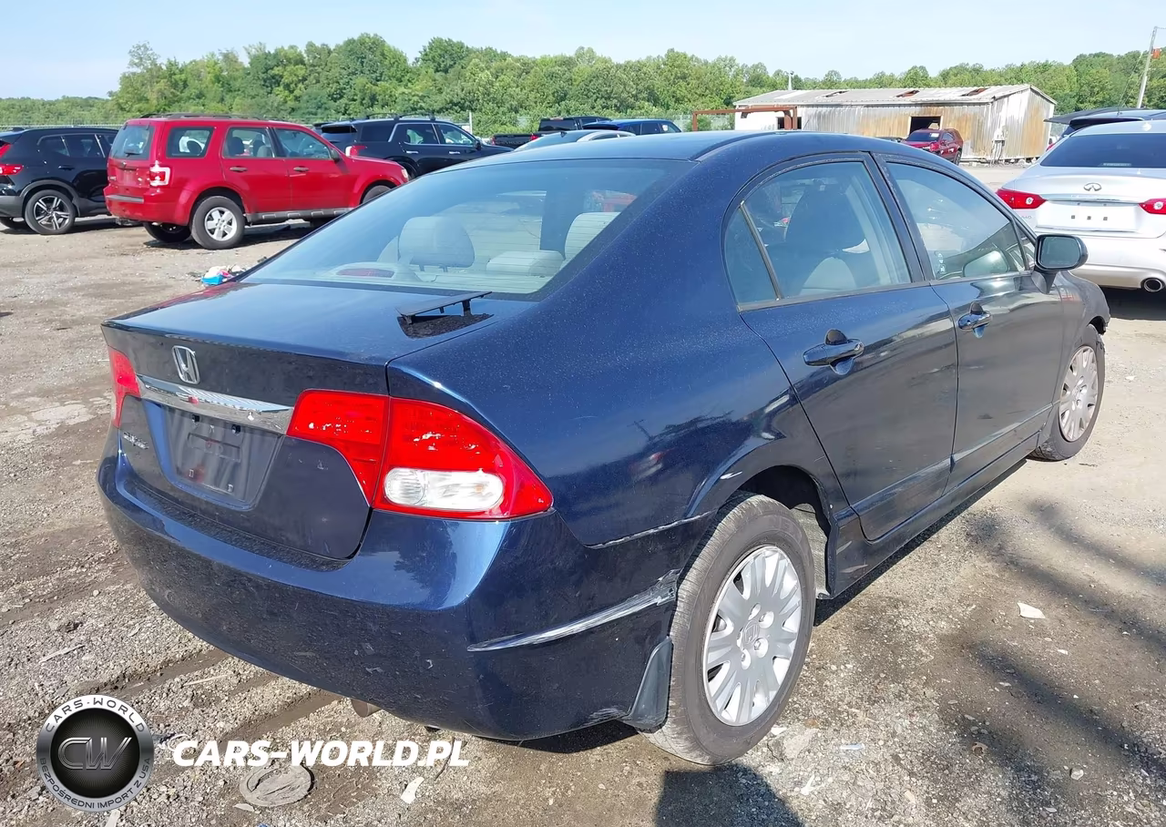 2011 Honda Civic Vp VIN:2HGFA1F30BH526207 - 4