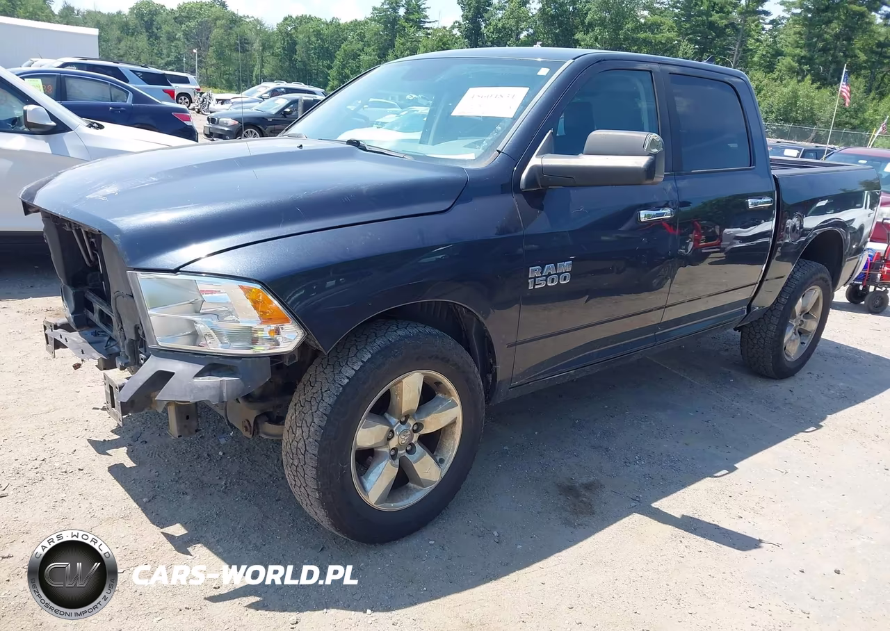 2017 Ram 1500 Big Horn 4X4 5'7 Box VIN:1C6RR7LG6HS850530 - 2