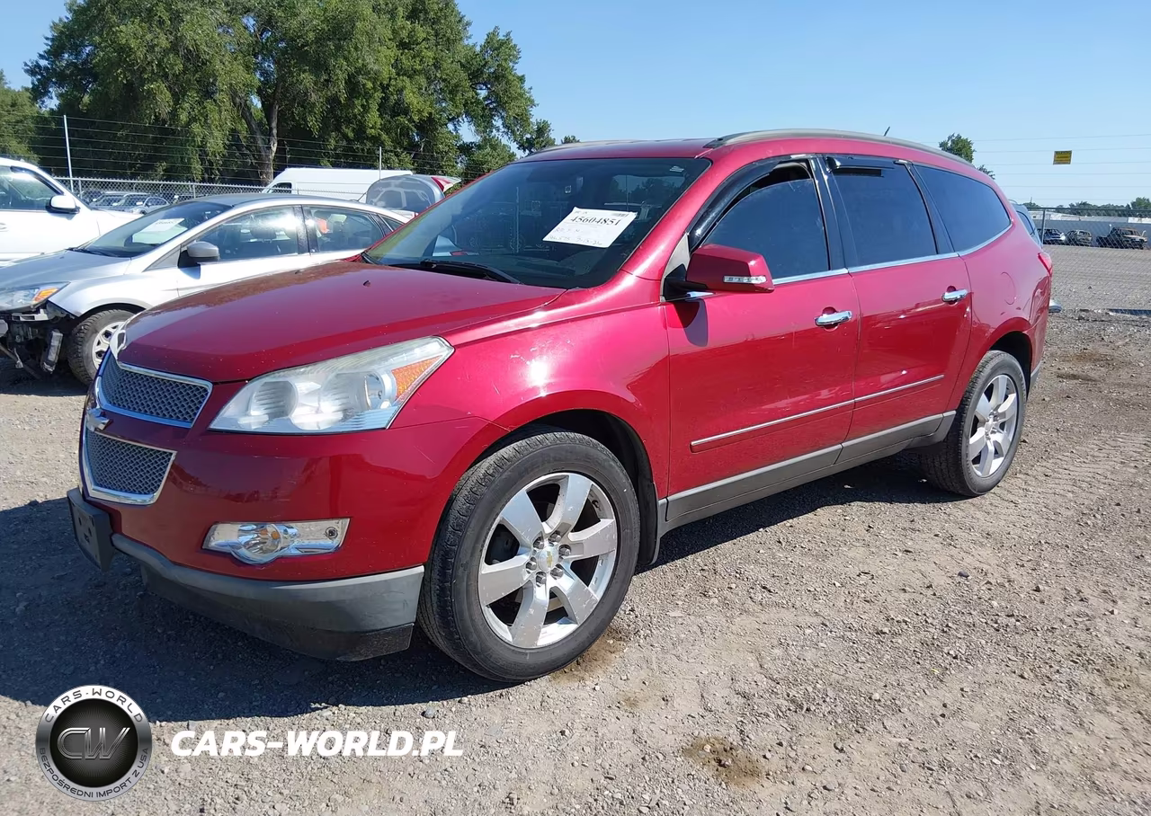 2012 Chevrolet Traverse Ltz VIN:1GNKVLED8CJ191213 - 2
