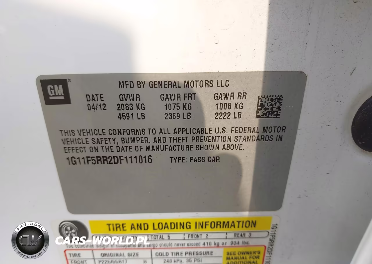 2013 Chevrolet Malibu Eco Premium Audio VIN:1G11F5RR2DF111016 - 9