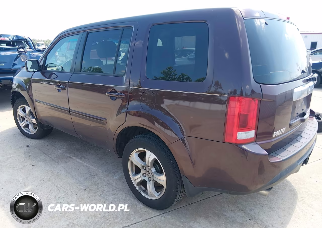 2014 Honda Pilot Ex-L VIN:5FNYF3H51EB001640 - 3