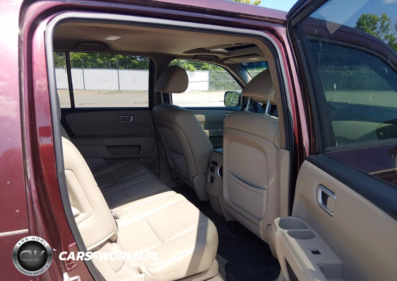 2014 Honda Pilot Ex-L VIN:5FNYF3H51EB001640 - 8