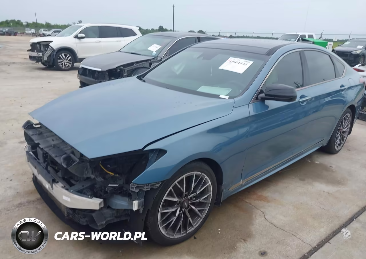 2018 Genesis G80 3.3T Sport VIN:KMHGN4JB3JU240835 - 2