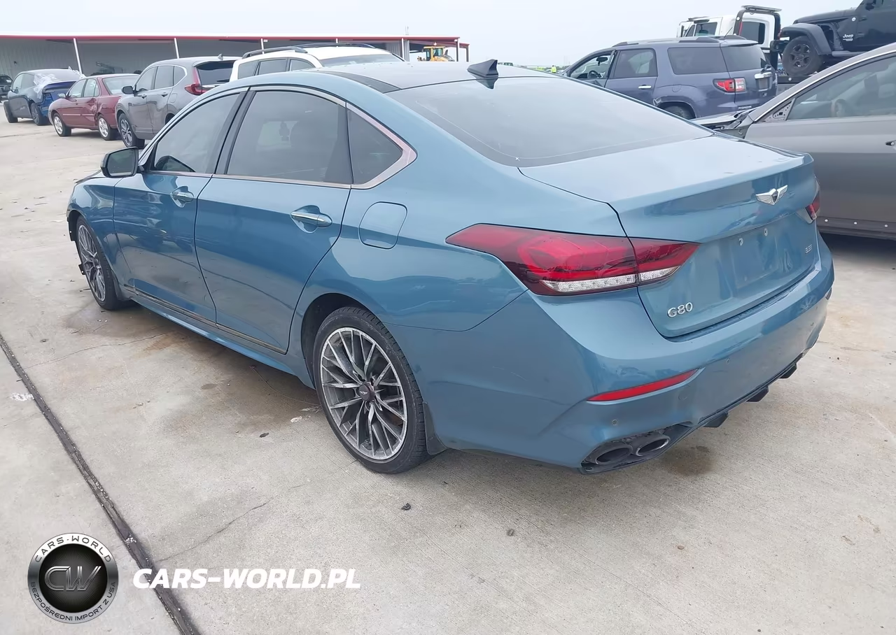 2018 Genesis G80 3.3T Sport VIN:KMHGN4JB3JU240835 - 3