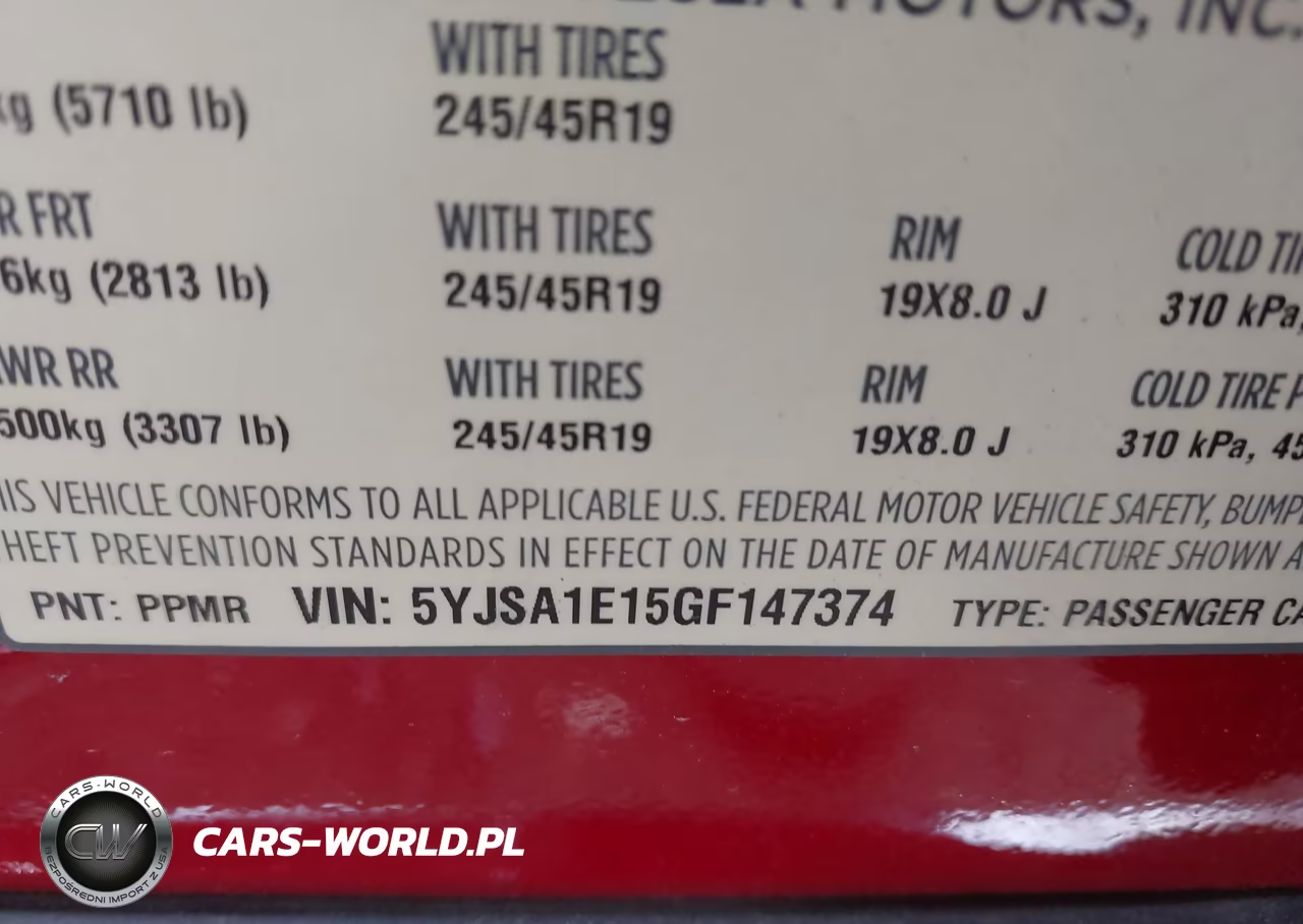 2016 Tesla Model S 60-70-75-85 VIN:5YJSA1E15GF147374 - 9