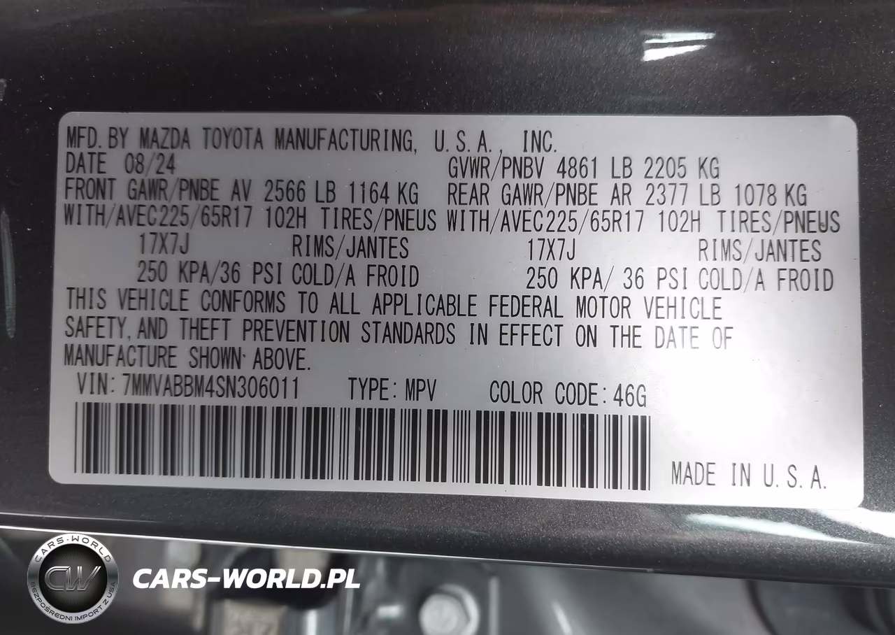 2025 Mazda Cx-50 2.5 S Preferred Package VIN:7MMVABBM4SN306011 - 9